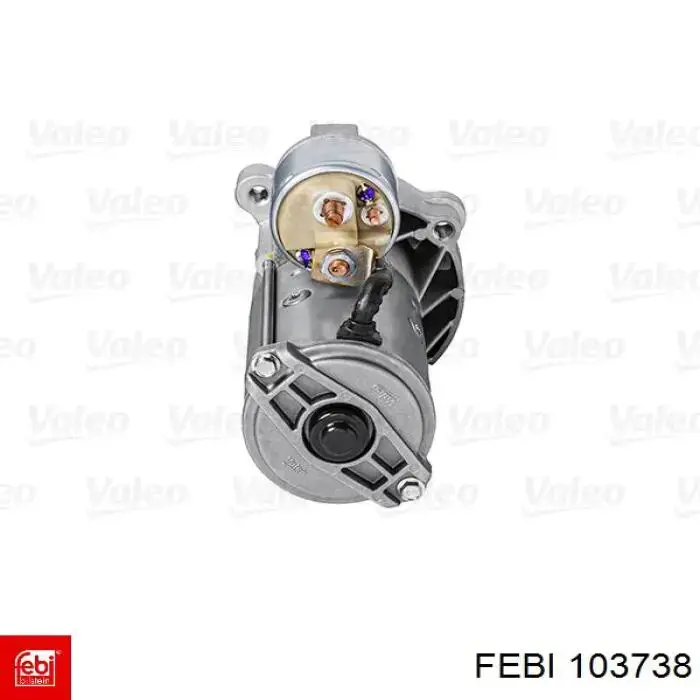 Шкив коленвала 103738 Febi