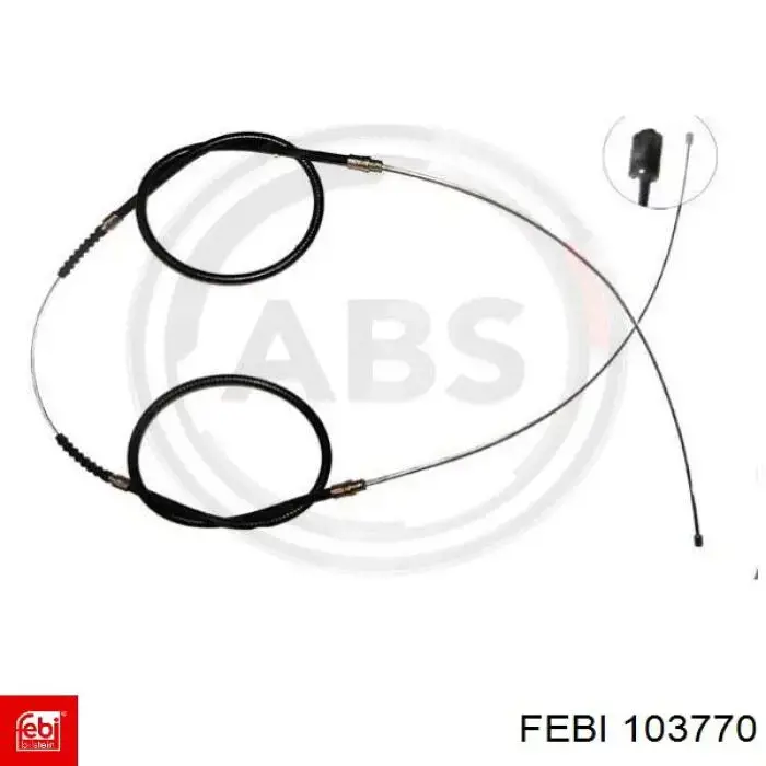 Купить 103770 Febi Датчик ABS передний левый
