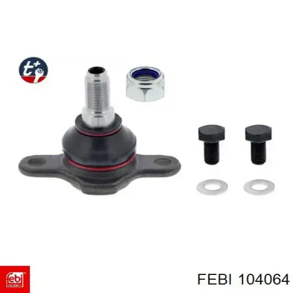 Опора заднего амортизатора Febi 104064 цена, от 18.35 USD