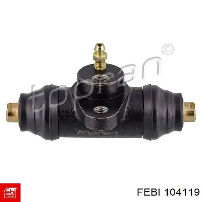 Сайлентблок задней рессоры передний Febi 104119 цена, от 16.03 USD