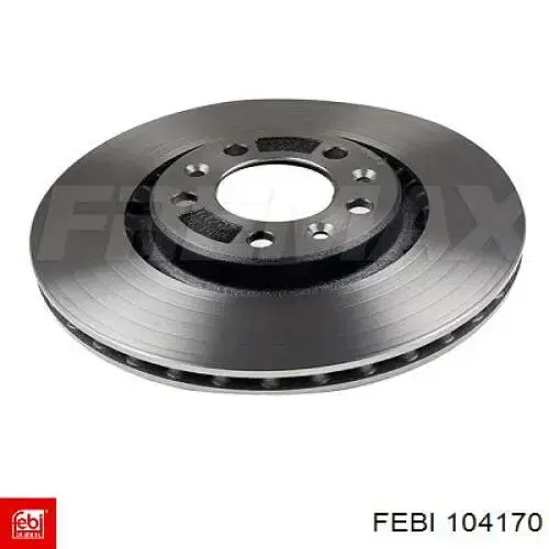 Задний тормозной диск Febi 104170 цена, от 48.57 USD