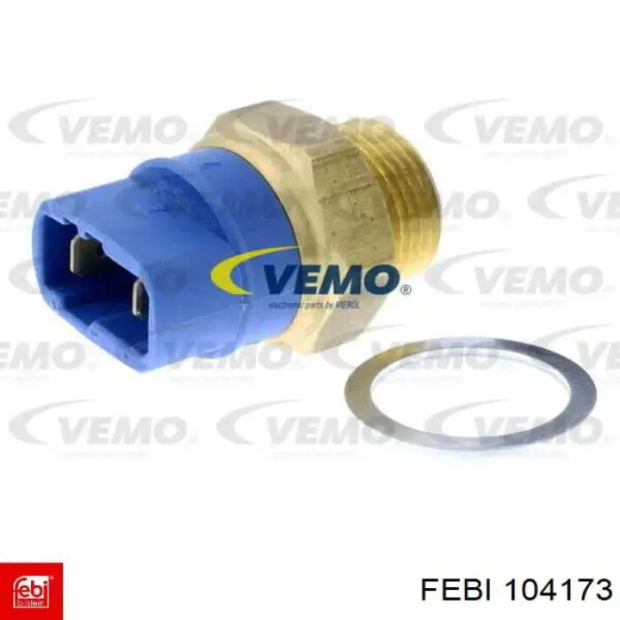 Датчик АБС (ABS) задний, левый Febi 104173 цена, от 25.79 USD