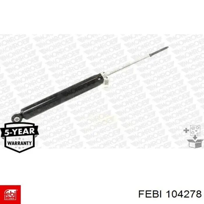 Опора заднего амортизатора Febi 104278 цена, от 20.14 USD