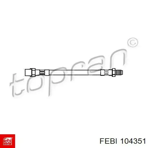 Лягушка Febi 104351 цена, от 10.43 USD