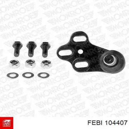 Подушка двигателя передняя Febi 104407