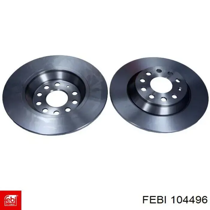 Купить 104496 Febi Диск тормозной задний