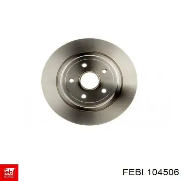 Тормозные диски 104506 Febi