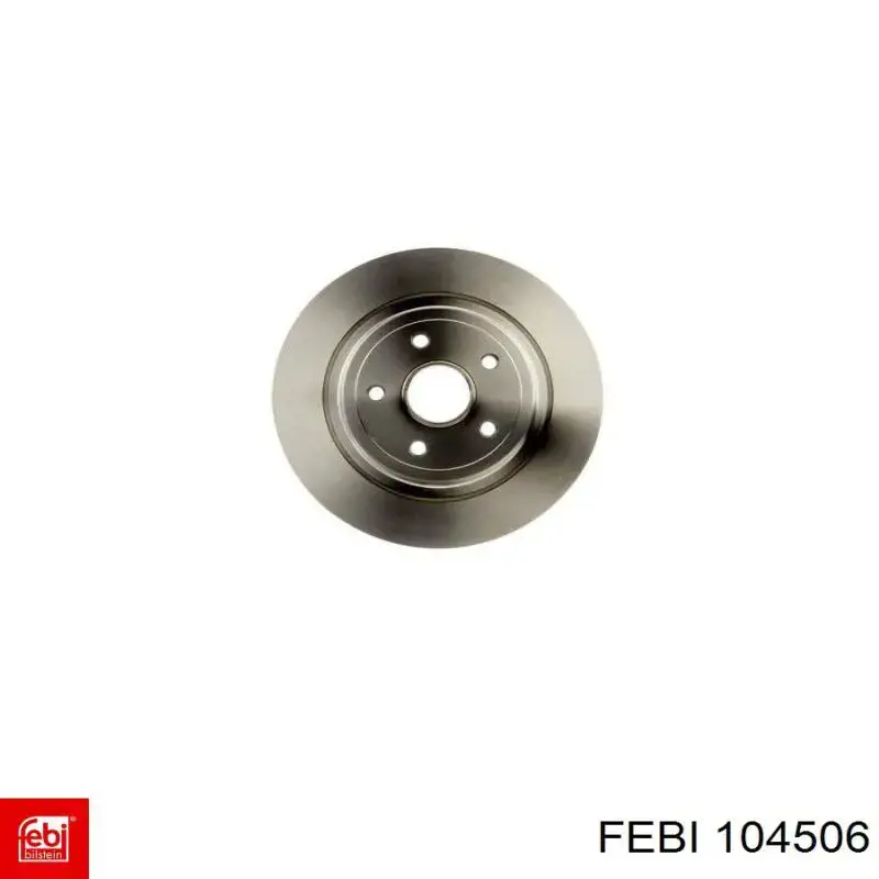Задний дисковый тормоз Febi 104506