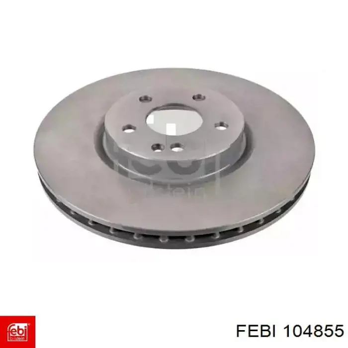 104855 Febi Диск тормозной передний