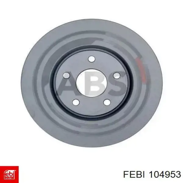 Передний тормозной диск Febi 104953