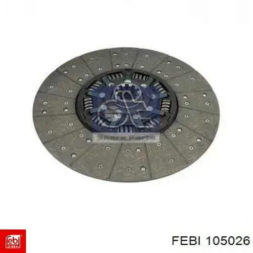 105026 Febi Диск сцепления ведомый