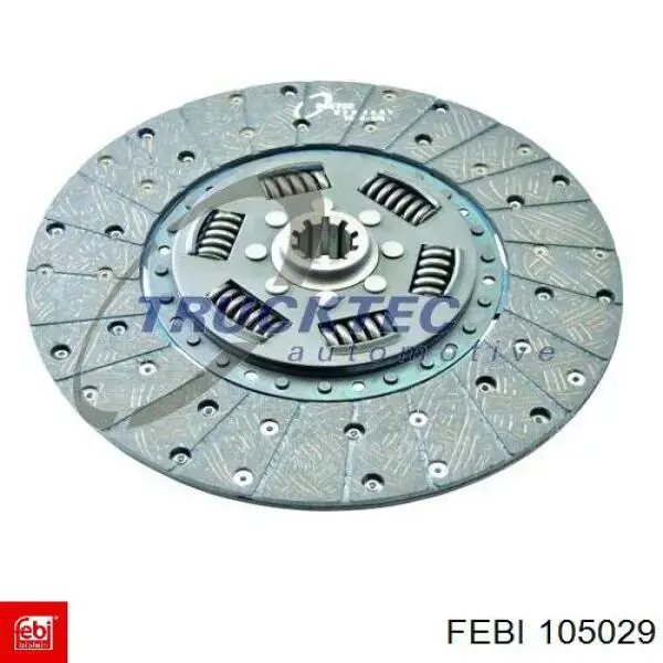 Диск сцепления 105029 Febi