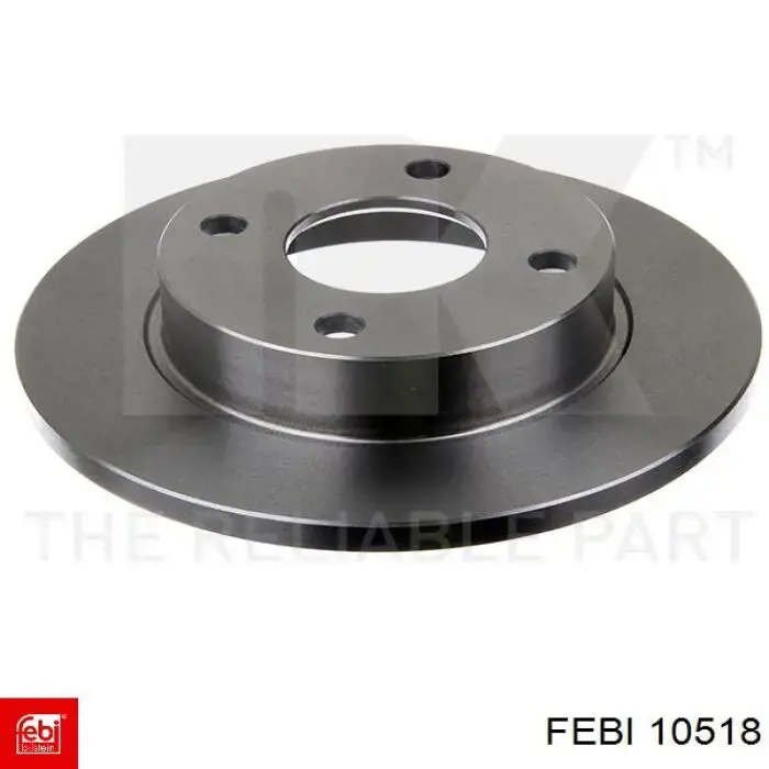 Купить 10518 Febi Ротор тормозной