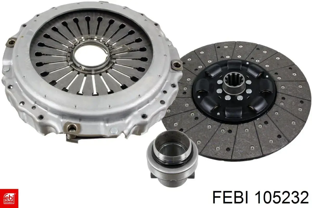 Комплект сцепления (3 части) Febi 105232 цена, от 539.04 USD