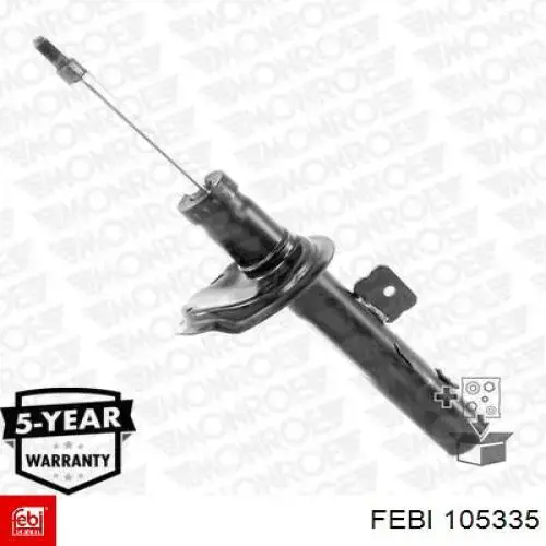 Корзина диска сцепления Febi 105335
