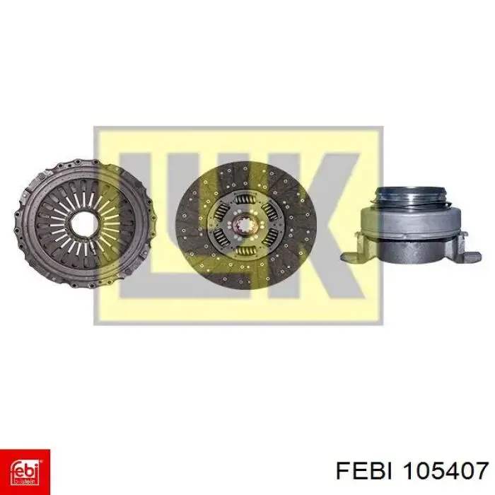 Выжимной подшипник 105407 Febi