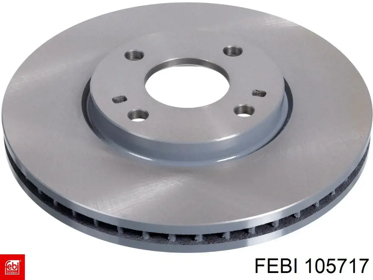 105717 Febi диск тормозной передний