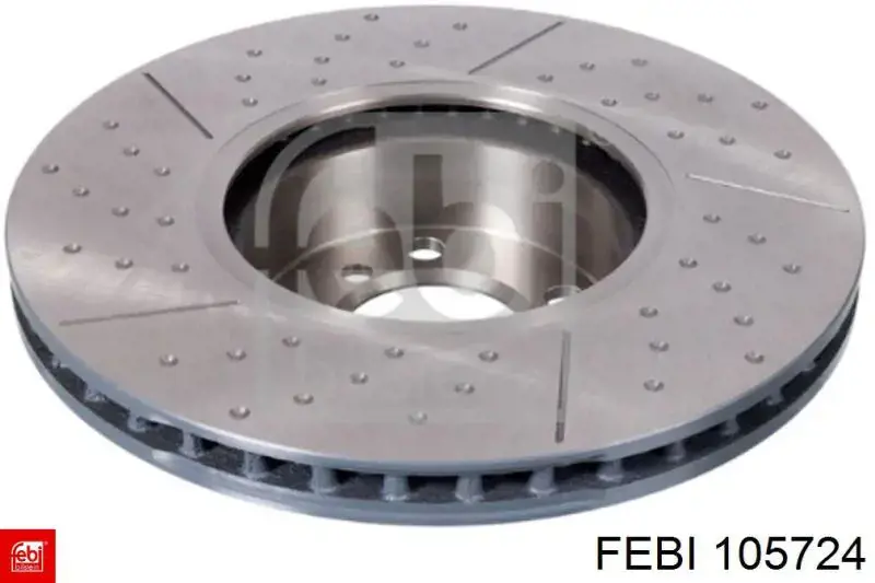 Тормоз дисковый передний Febi 105724 цена, от 118.62 USD