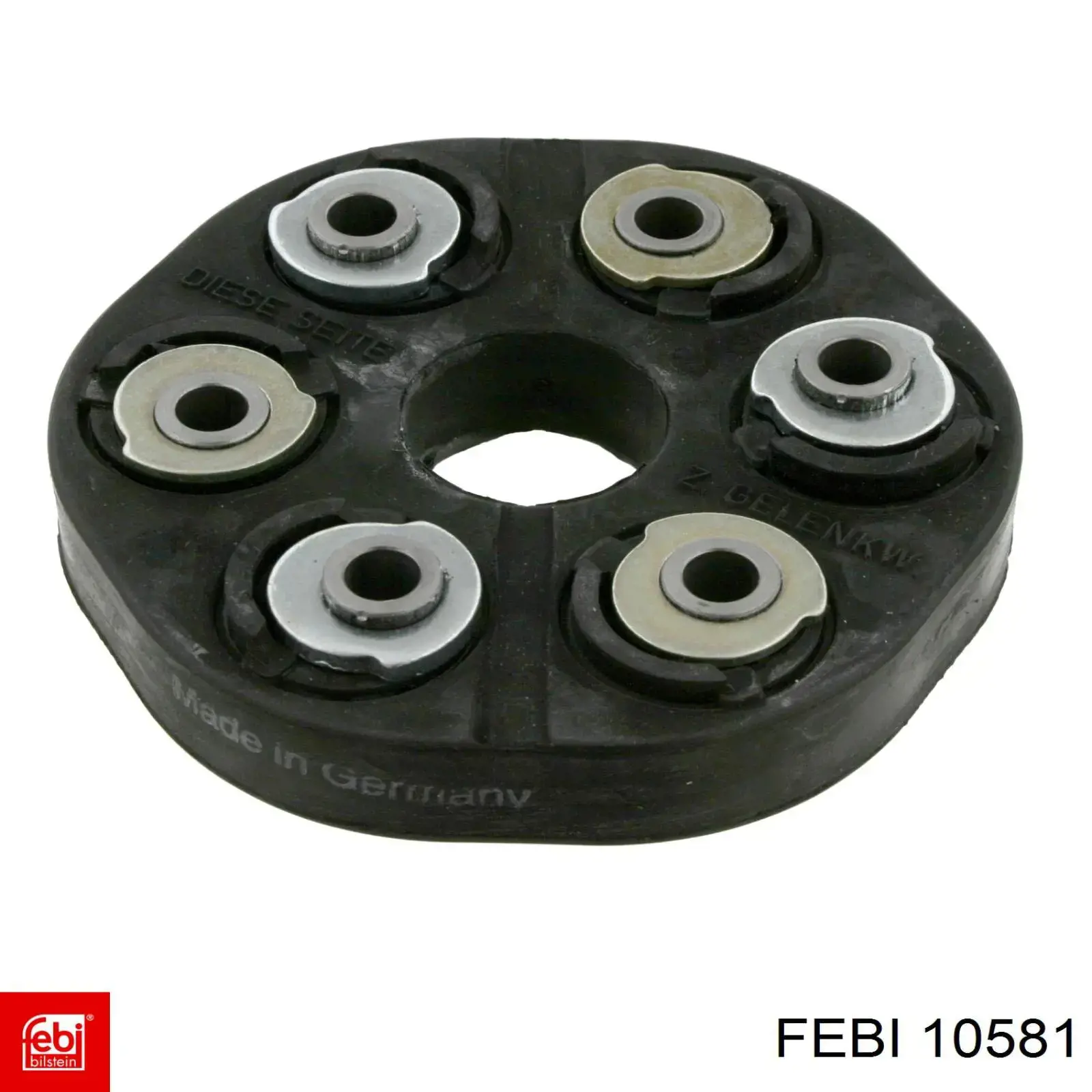 Муфта кардана эластичная передняя/задняя Febi 10581 цена, от 32.19 USD