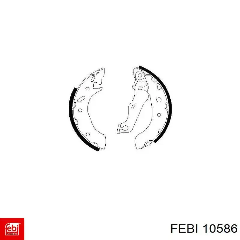 Купить 10586 Febi Наконечник рулевой тяги, внешний