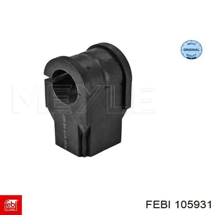 Втулка переднего стабилизатора Febi 105931 цена, от 8.46 USD