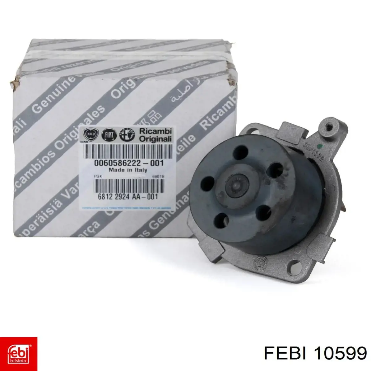Купить 10599 Febi Насос охлаждения