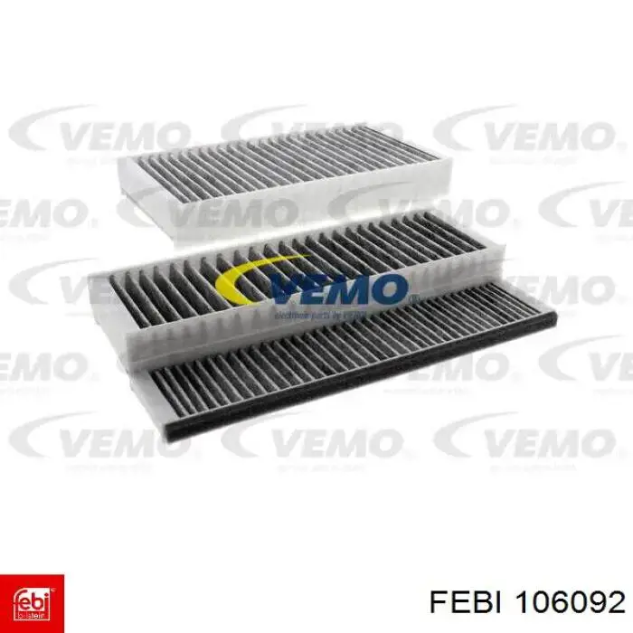 Фильтр воздушный отопителя Febi 106092 цена, от 24.30 USD