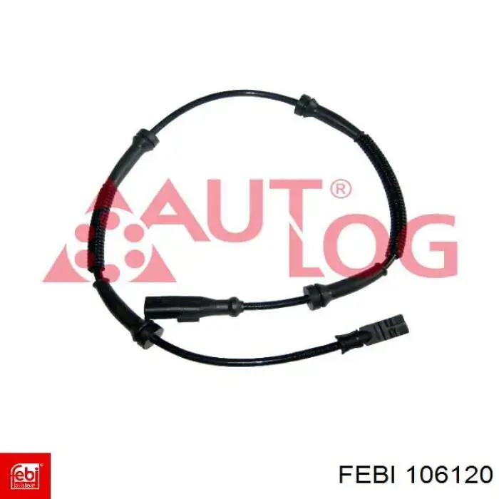 Купить 106120 Febi Датчик АБС (ABS) передний
