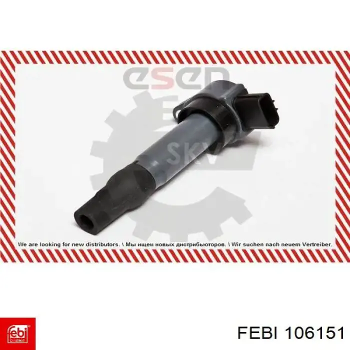 Катушка зажигания 106151 Febi