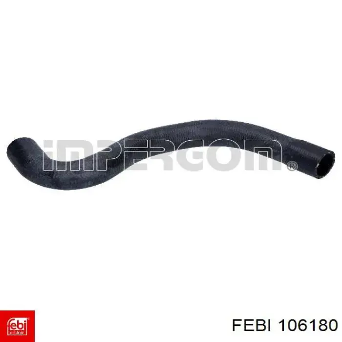 Купить 106180 Febi Шланг радиатора охлаждения нижний