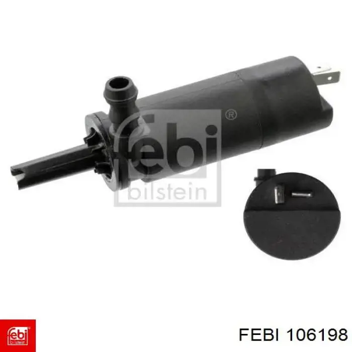 106198 Febi Насос омывателя фар
