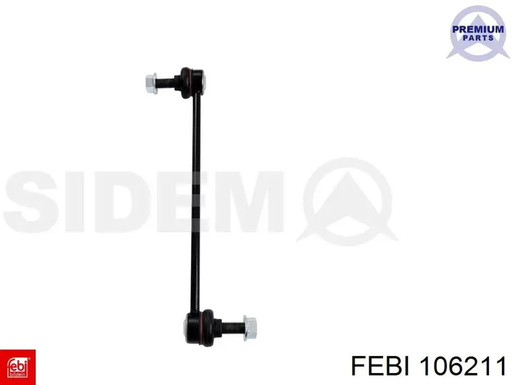 Тяга переднего стабилизатора Febi 106211 цена, от 15.49 USD
