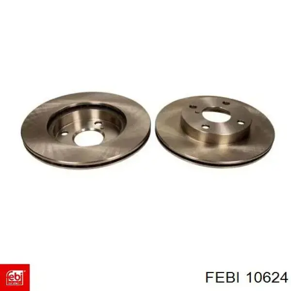 Тормоз дисковый передний Febi 10624 цена, от 22.71 USD