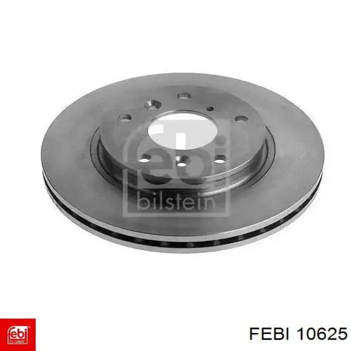 10625 Febi диск тормозной передний