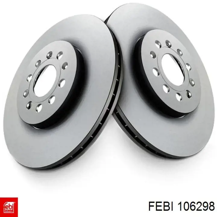Купить 106298 Febi Диск тормозной задний
