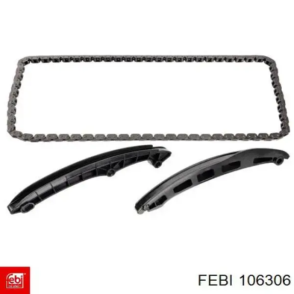 Цепь ГРМ верхняя, комплект Febi 106306
