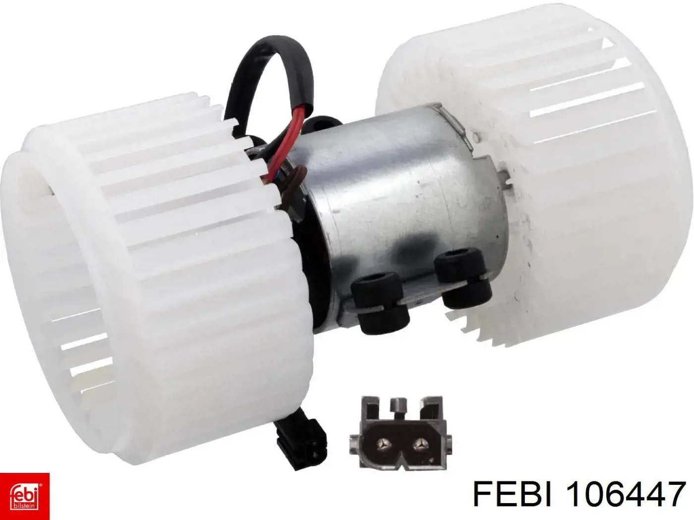 Motor eléctrico, ventilador habitáculo 106447 Febi