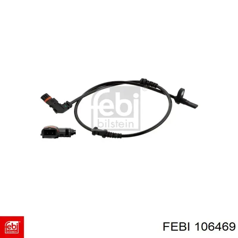 Купить 106469 Febi Датчик АБС (ABS) передний