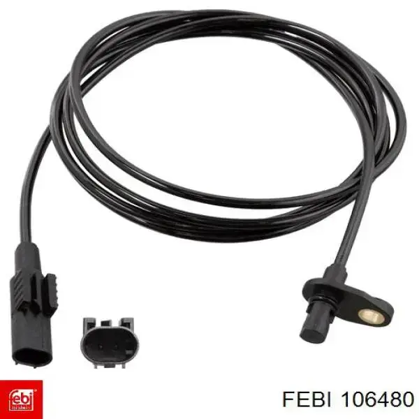 106480 Febi Задний левый датчик АБС