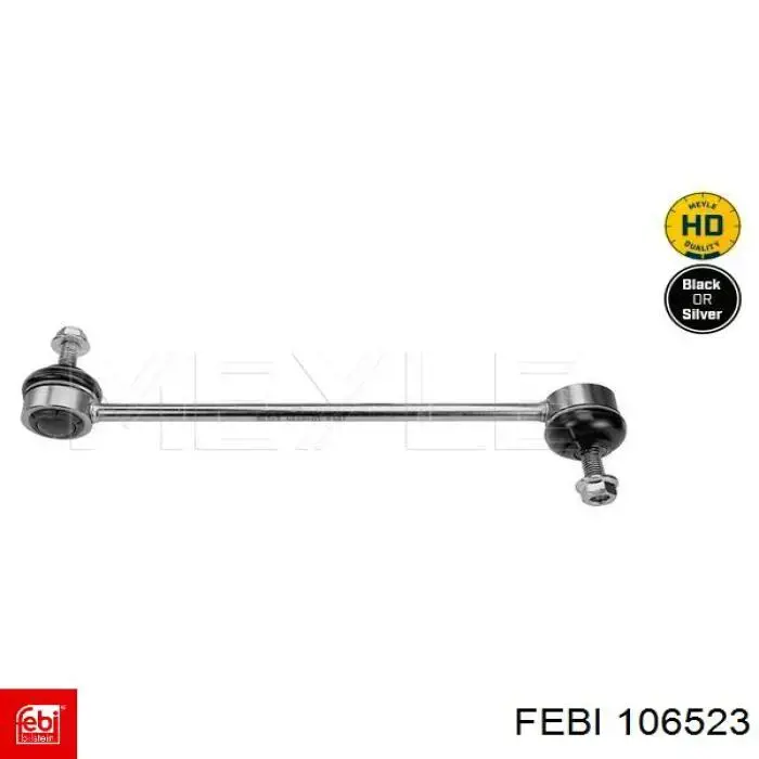 Сайлентблок задней рессоры задний Febi 106523 цена, от 2.42 USD