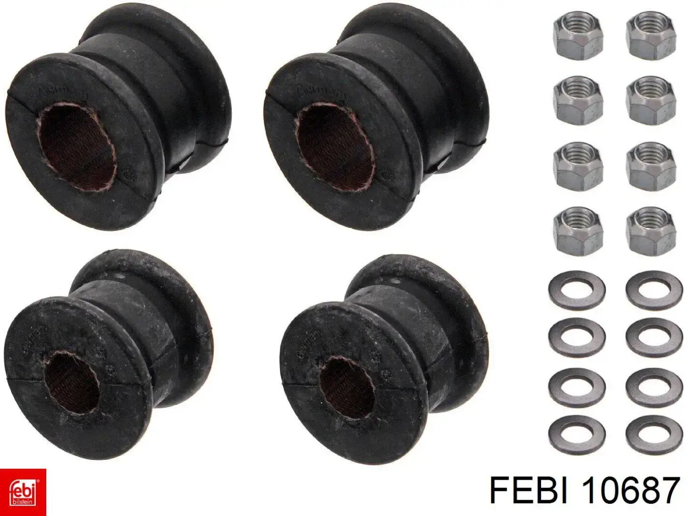 Передние тормозные диски 10687 Febi