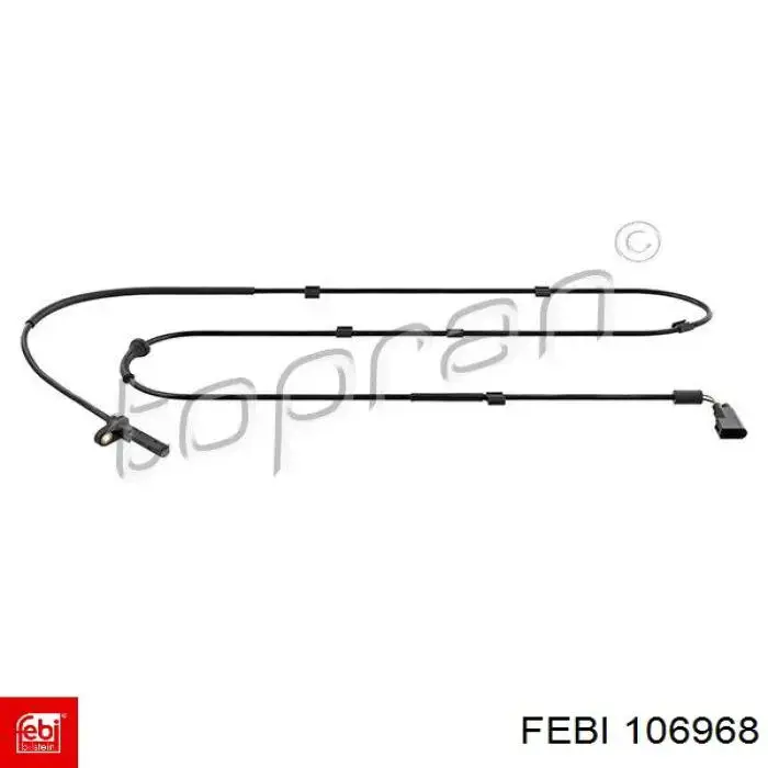 Датчик АБС (ABS) задний правый Febi 106968 цена, от 15.83 USD