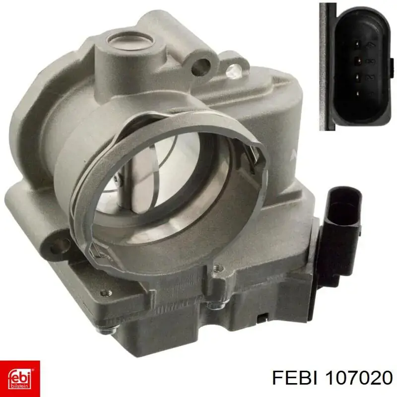 Дроссельная заслонка в сборе Febi 107020 цена, от 173.34 USD
