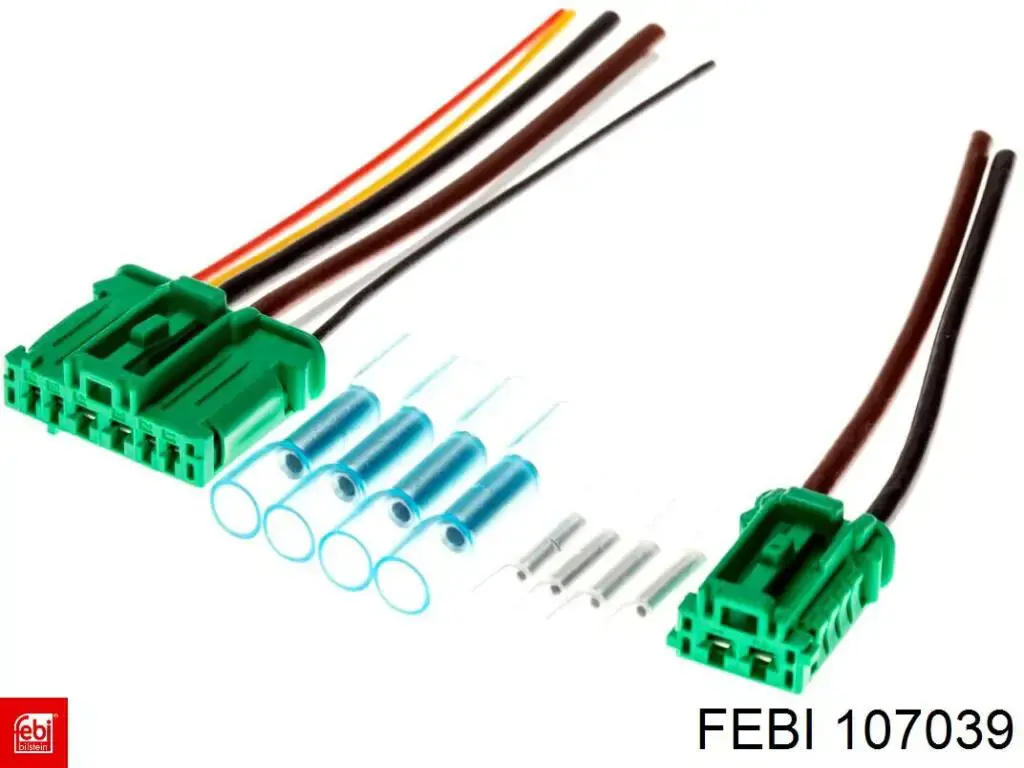 Резистор (сопротивление) вентилятора печки (отопителя салона) FEBI 107039