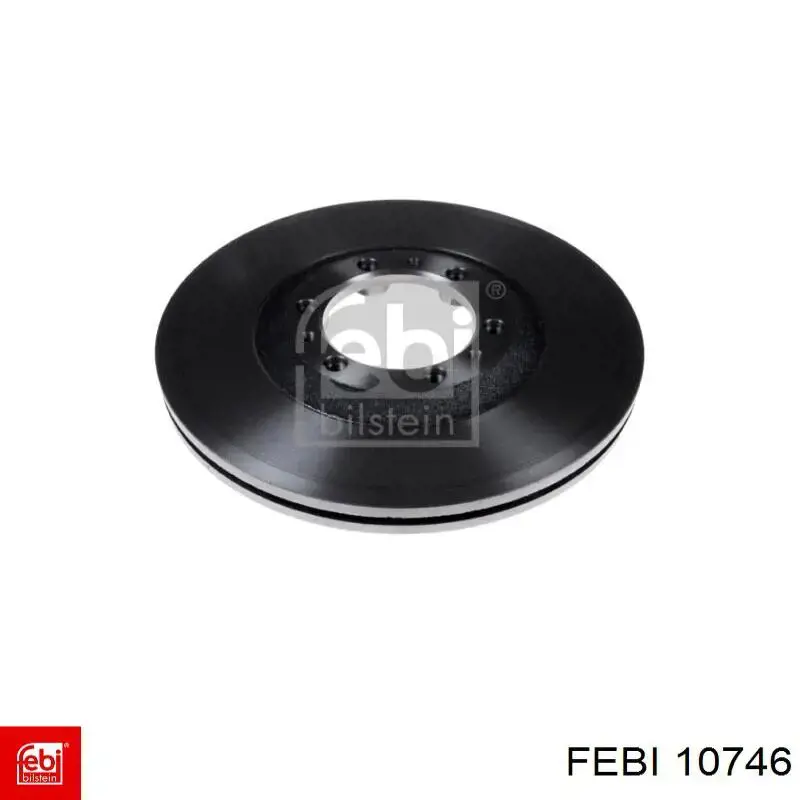 10746 Febi диск тормозной передний