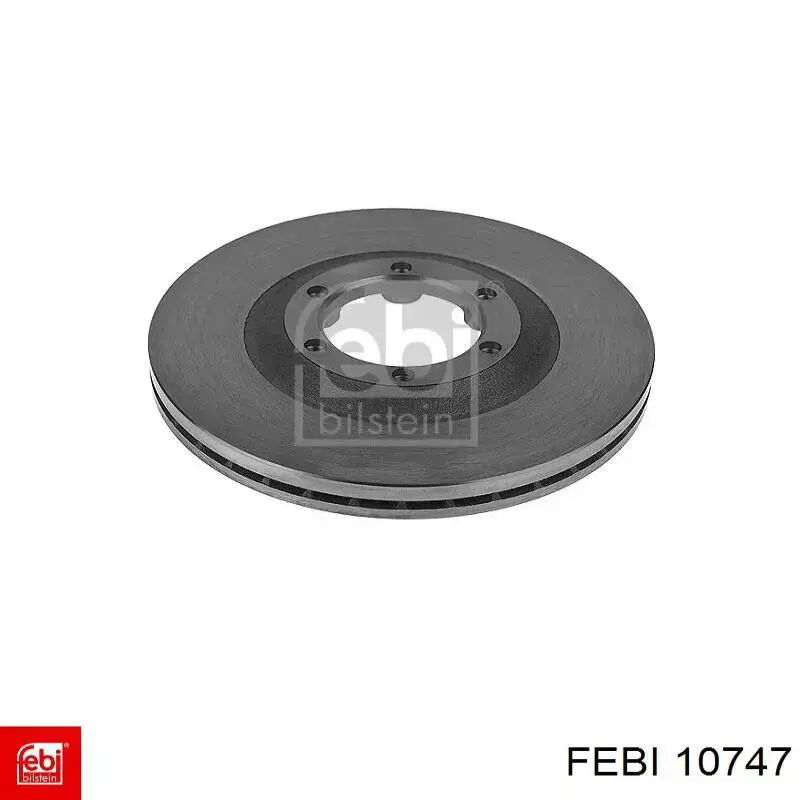 10747 Febi диск тормозной передний