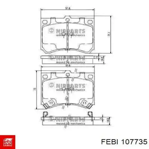 Купить ADK87108 Blue Print Датчик АБС задний левый