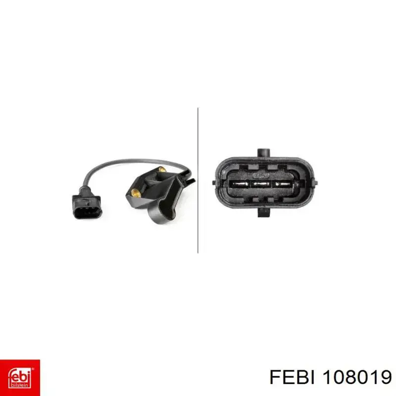 Левая подушка двигателя 108019 Febi
