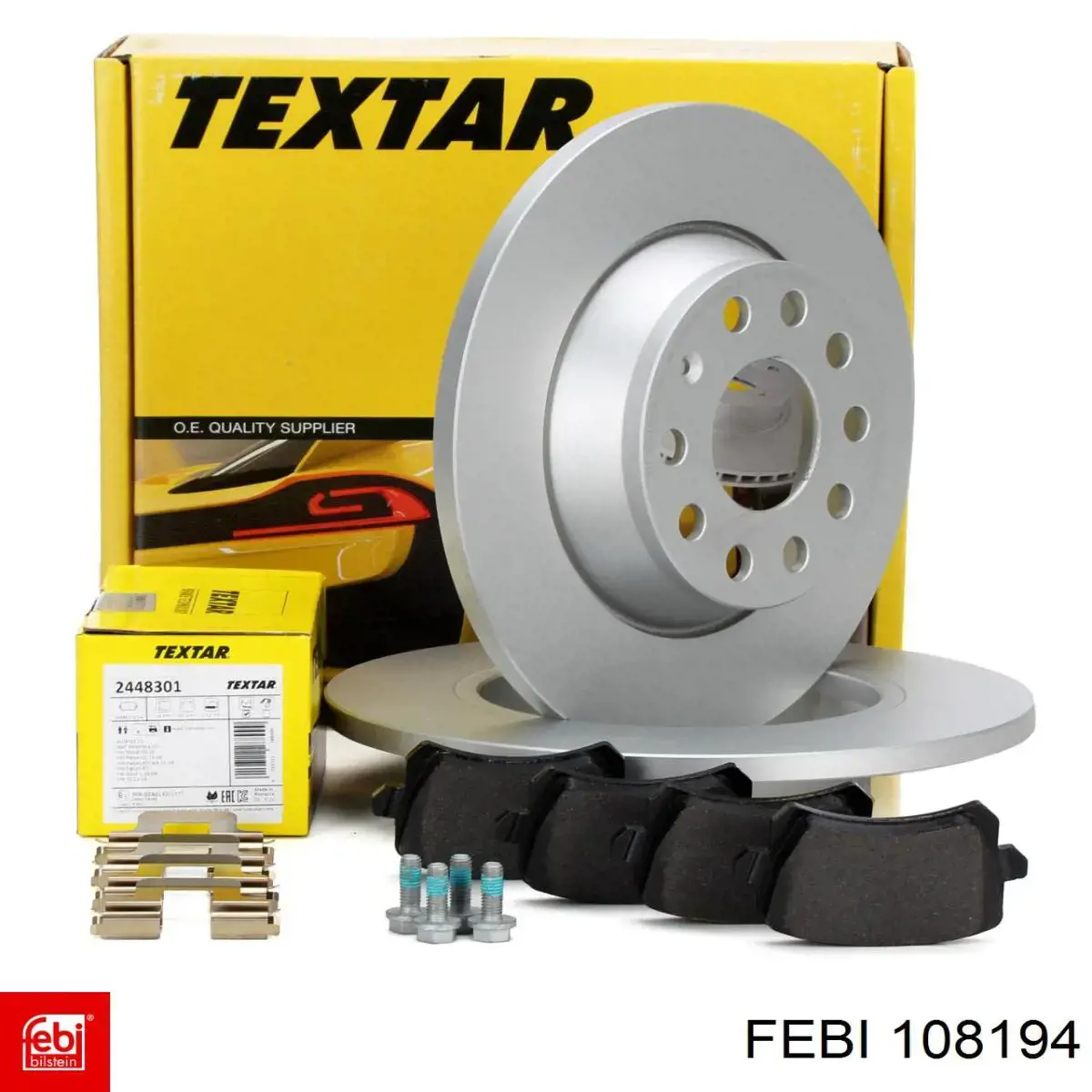 Купить 108194 Febi Диск тормозной задний