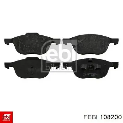 108200 Febi Дисковый тормоз